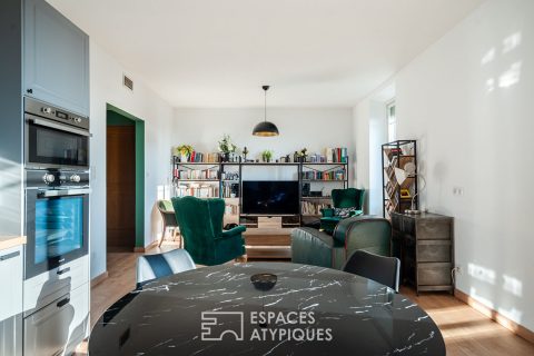 Appartement en dernier étage avec vue dégagée