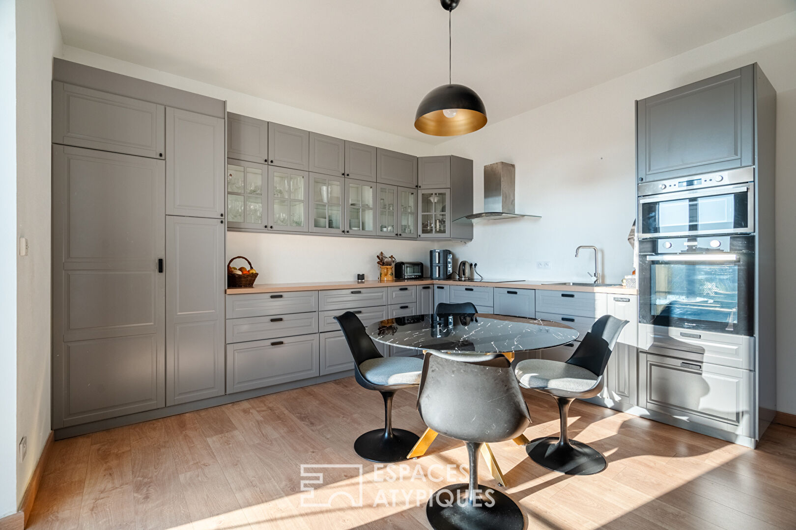 Appartement en dernier étage avec vue dégagée