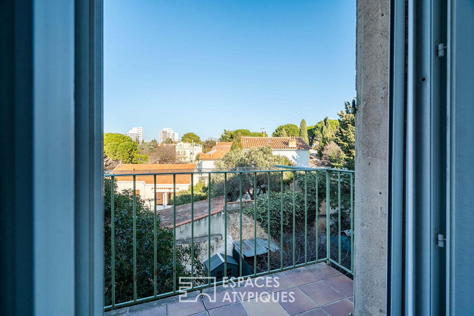 Appartement en dernier étage avec vue dégagée