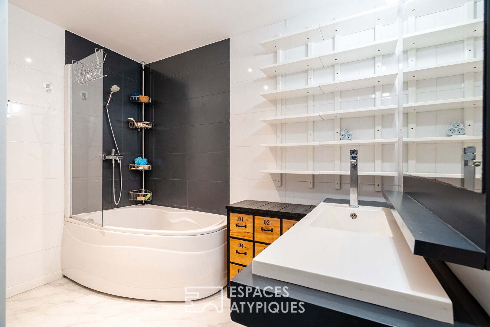 Appartement en dernier étage avec vue dégagée