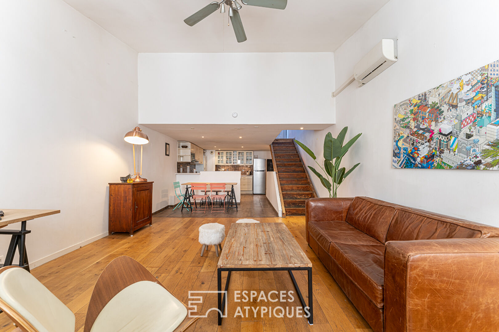 Maison-atelier au coeur du Panier – Volumes et esprit loft