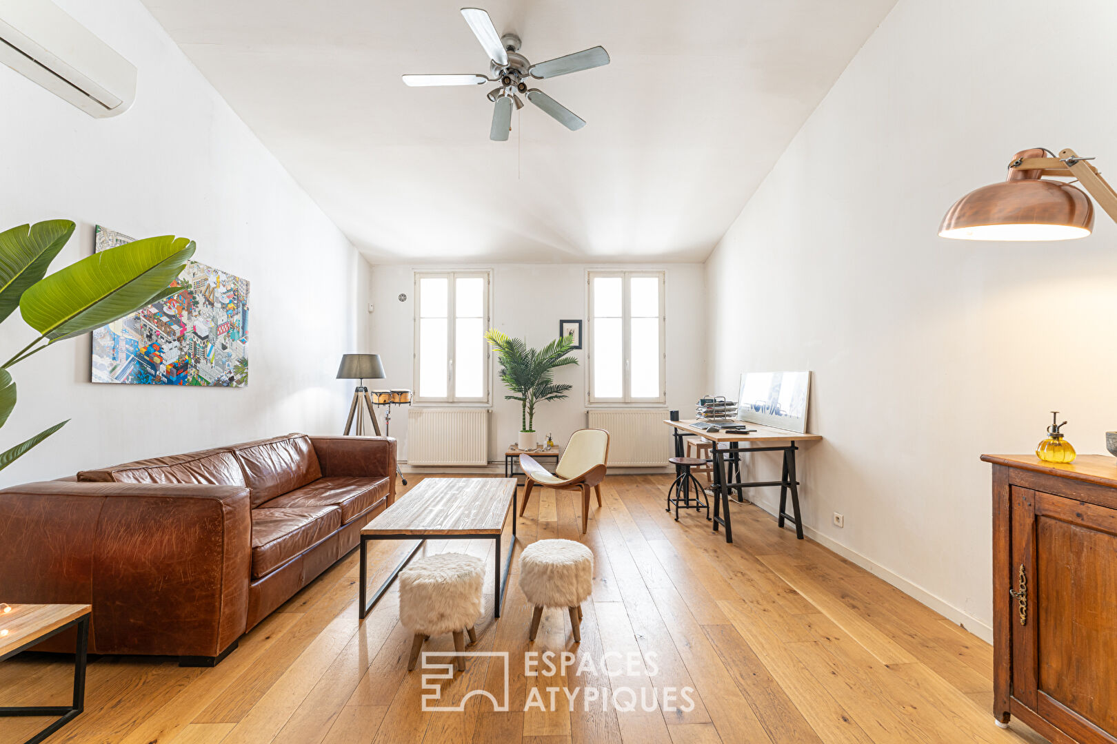 Maison-atelier au coeur du Panier – Volumes et esprit loft