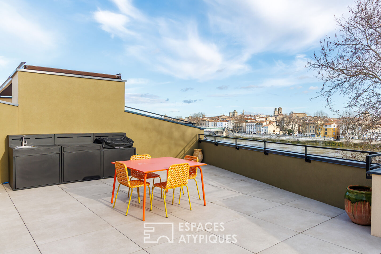 Duplex avec terrasse en dernier étage