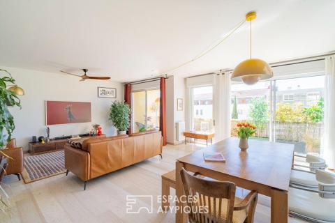 Élégant appartement familial avec balcons en centre-ville