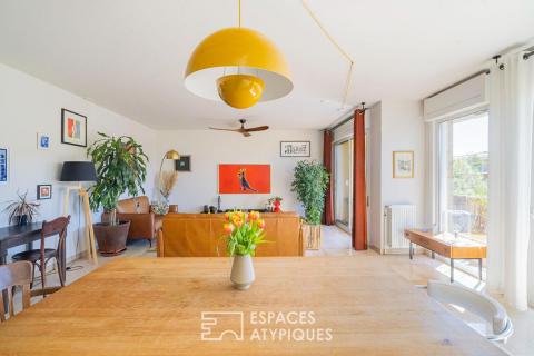 Élégant appartement familial avec balcons en centre-ville