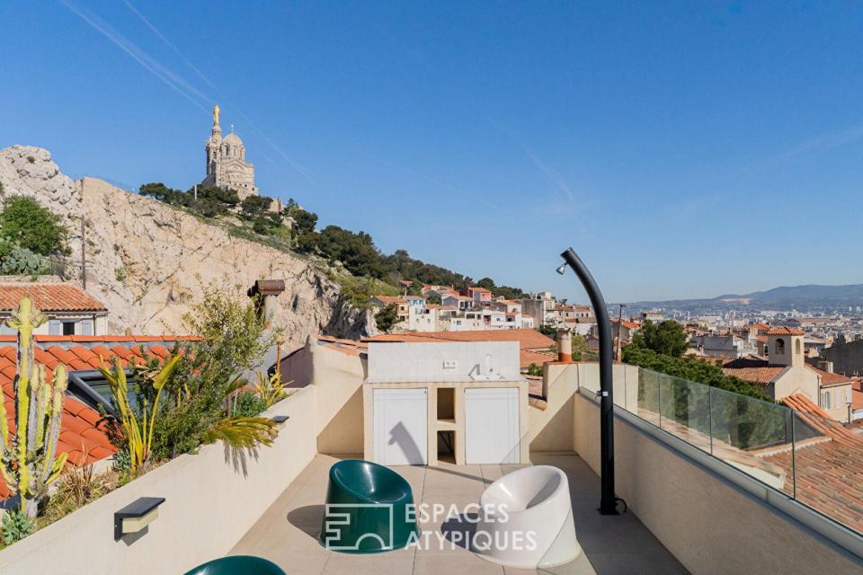 Appartement contemporain avec rooftop