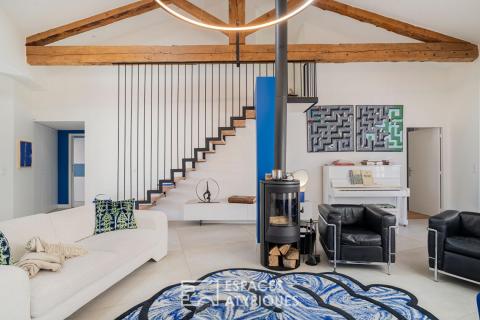 Appartement contemporain avec rooftop