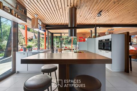 Propriété d&rsquo;architecte avec piscine aux portes d&rsquo;Aix-en-Provence