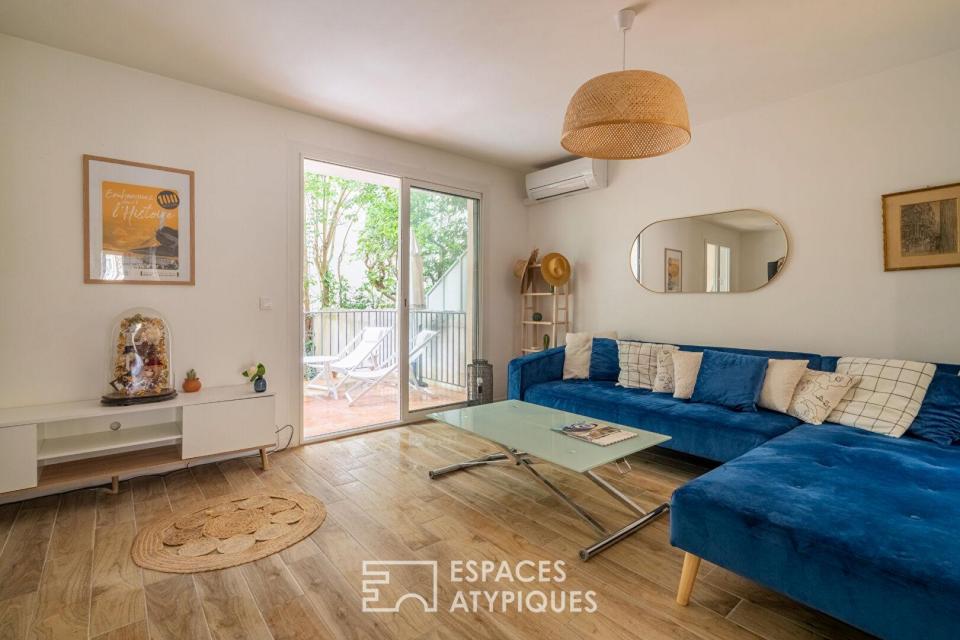 Appartement  avec Terrasse et  Jardin  en centre ville