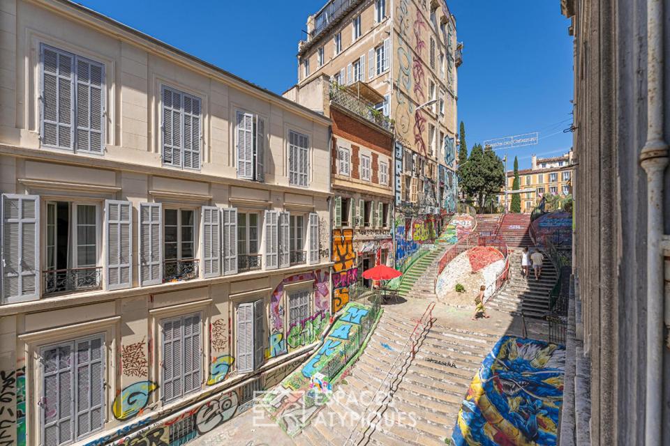 Appartement bourgeois - Escaliers du Cours Julien
