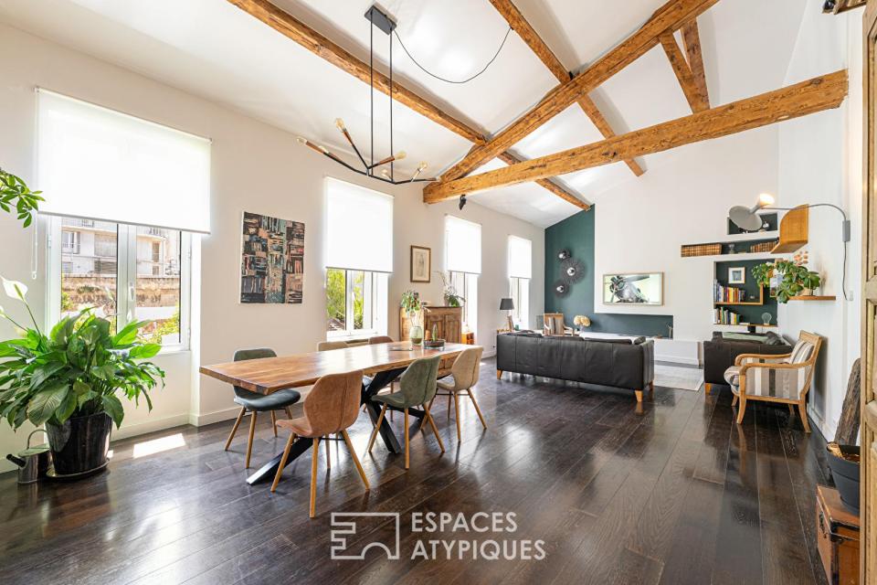 Maison de ville esprit loft au coeur de Saint-Victor