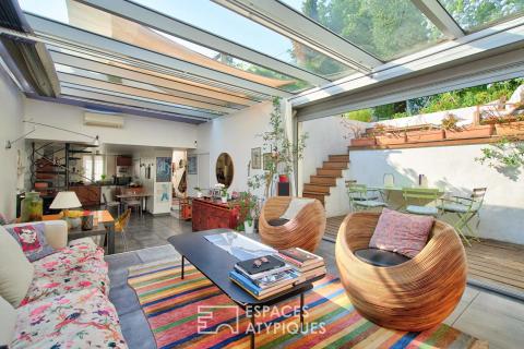 Maison Contemporaine avec Jardin Confidentiel  – Coeur Vauban