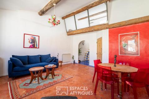 Duplex avec terrasse plein ciel au dernier étage – Quartier Opéra – Vieux-Port