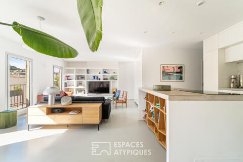 Appartement d&rsquo;architecte avec vue sur Notre-Dame de la Garde