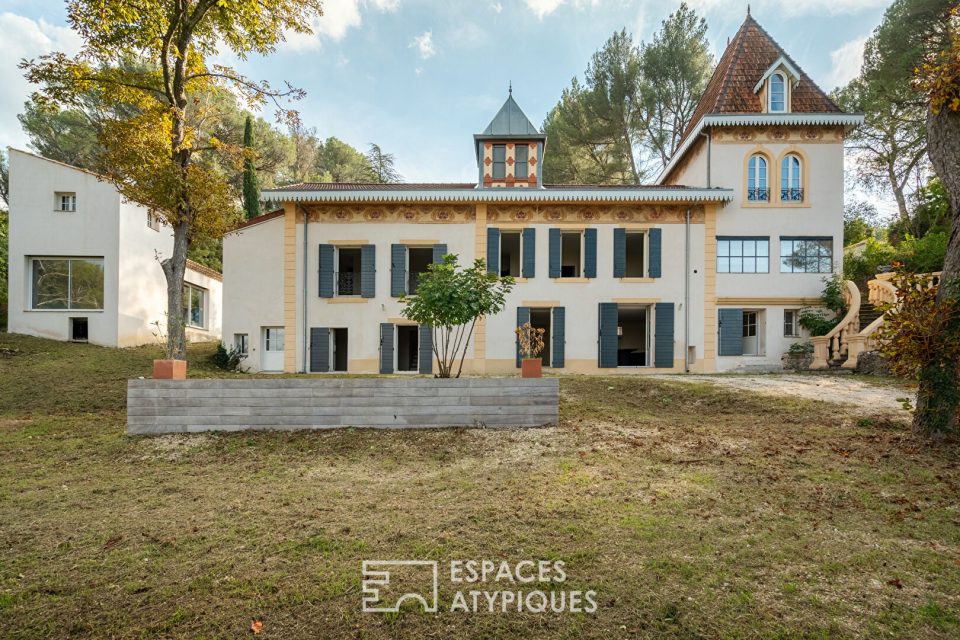 Pavillon de charme début XXe  avec dépendance, quartier Montaiguet