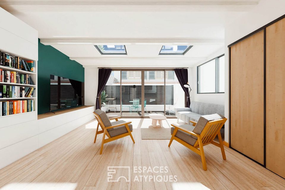 Appartement avec cour à rénover au coeur du Camas