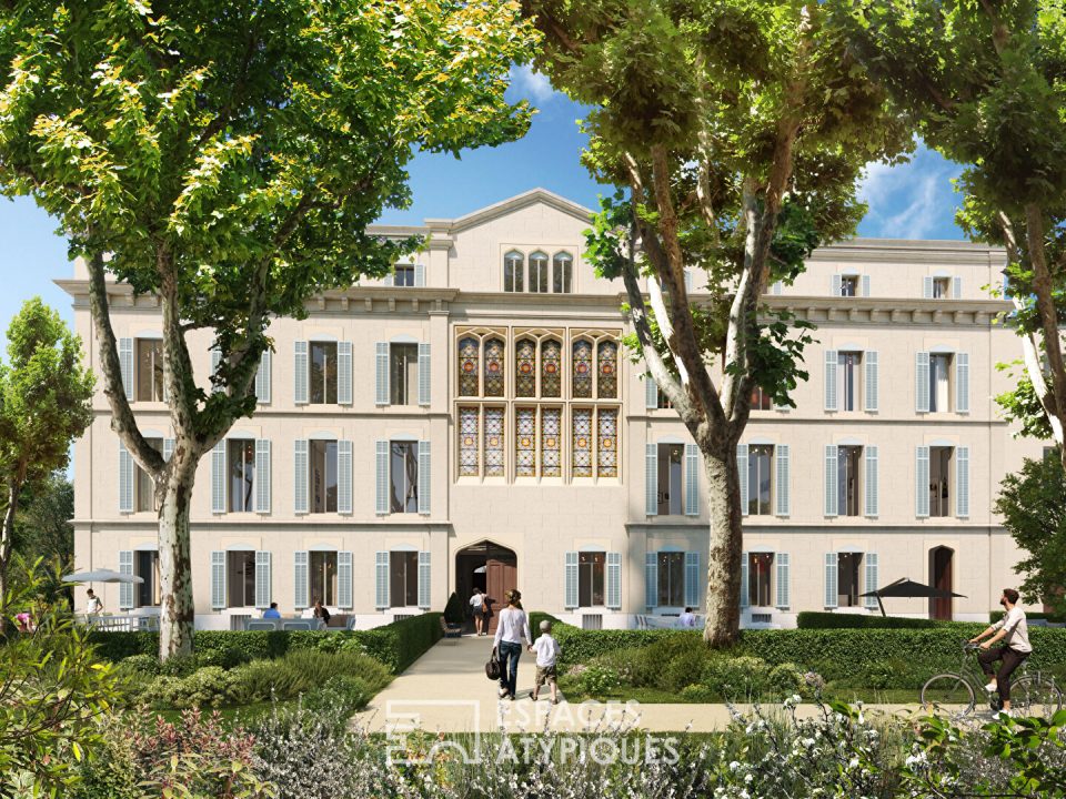 Appartement contemporain dans un couvent du 19ème siècle