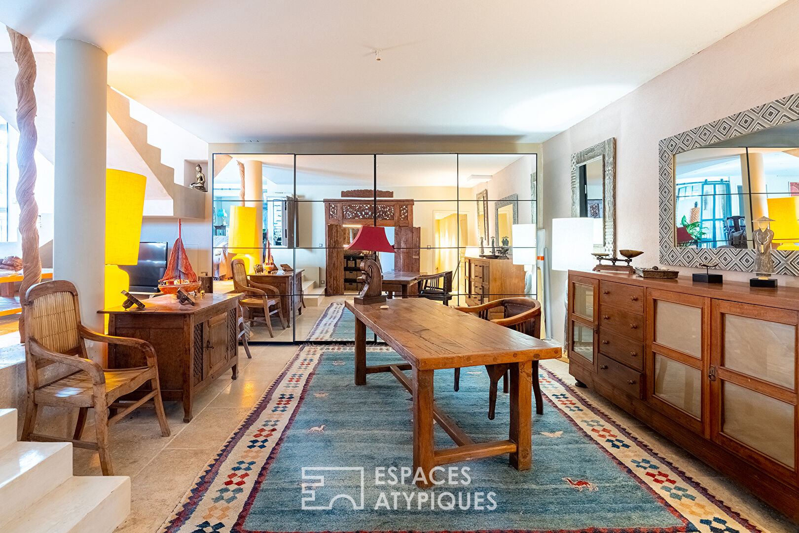 Loft avec tropézienne dans un hôtel particulier