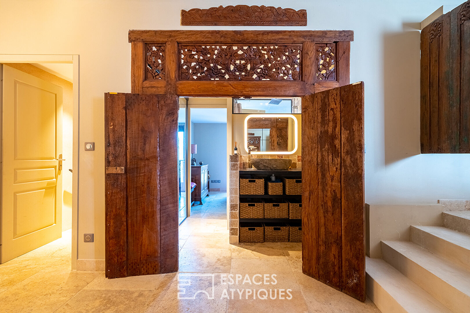 Loft avec tropézienne dans un hôtel particulier