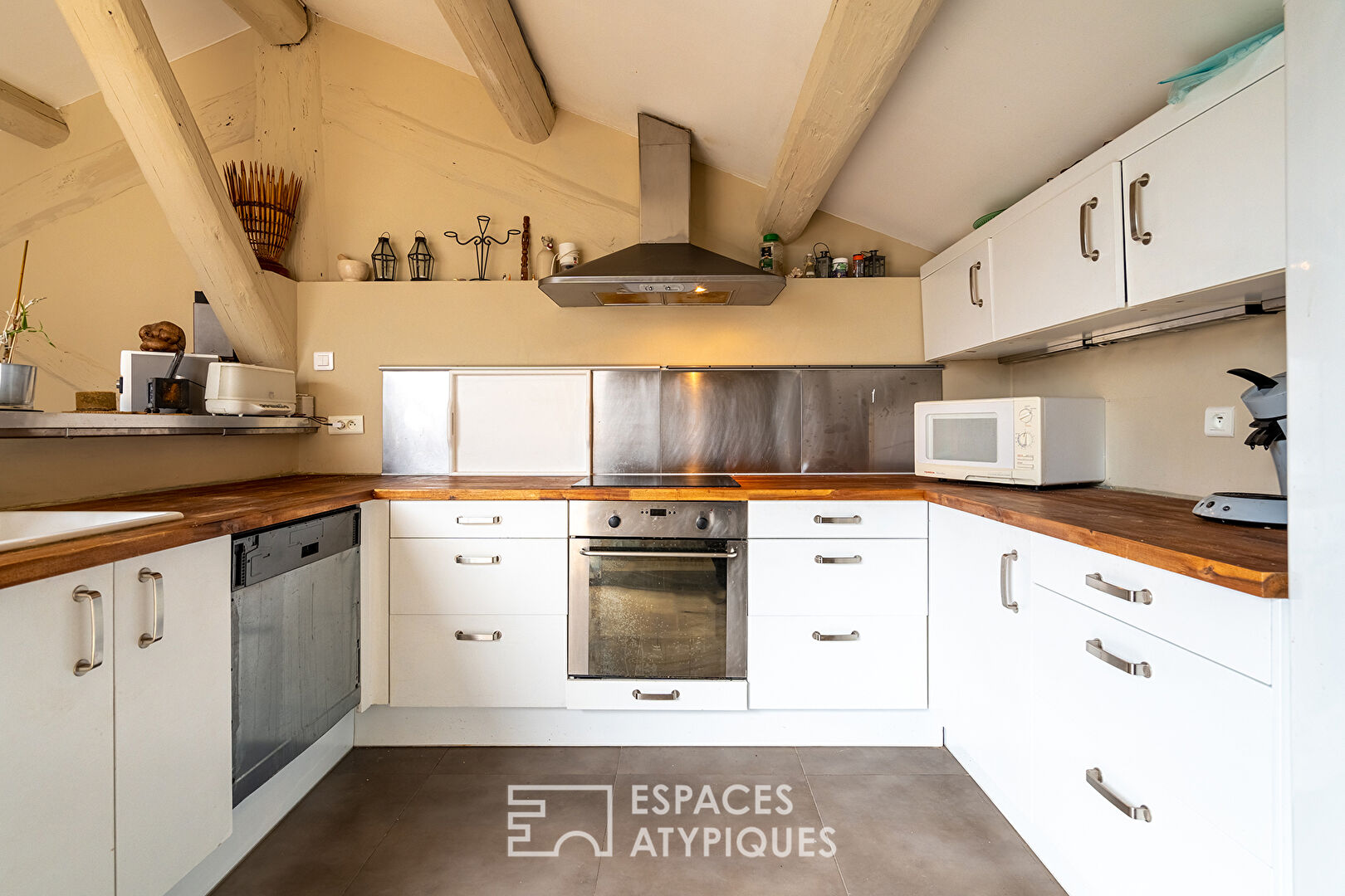 Duplex avec vue sur les Alpilles