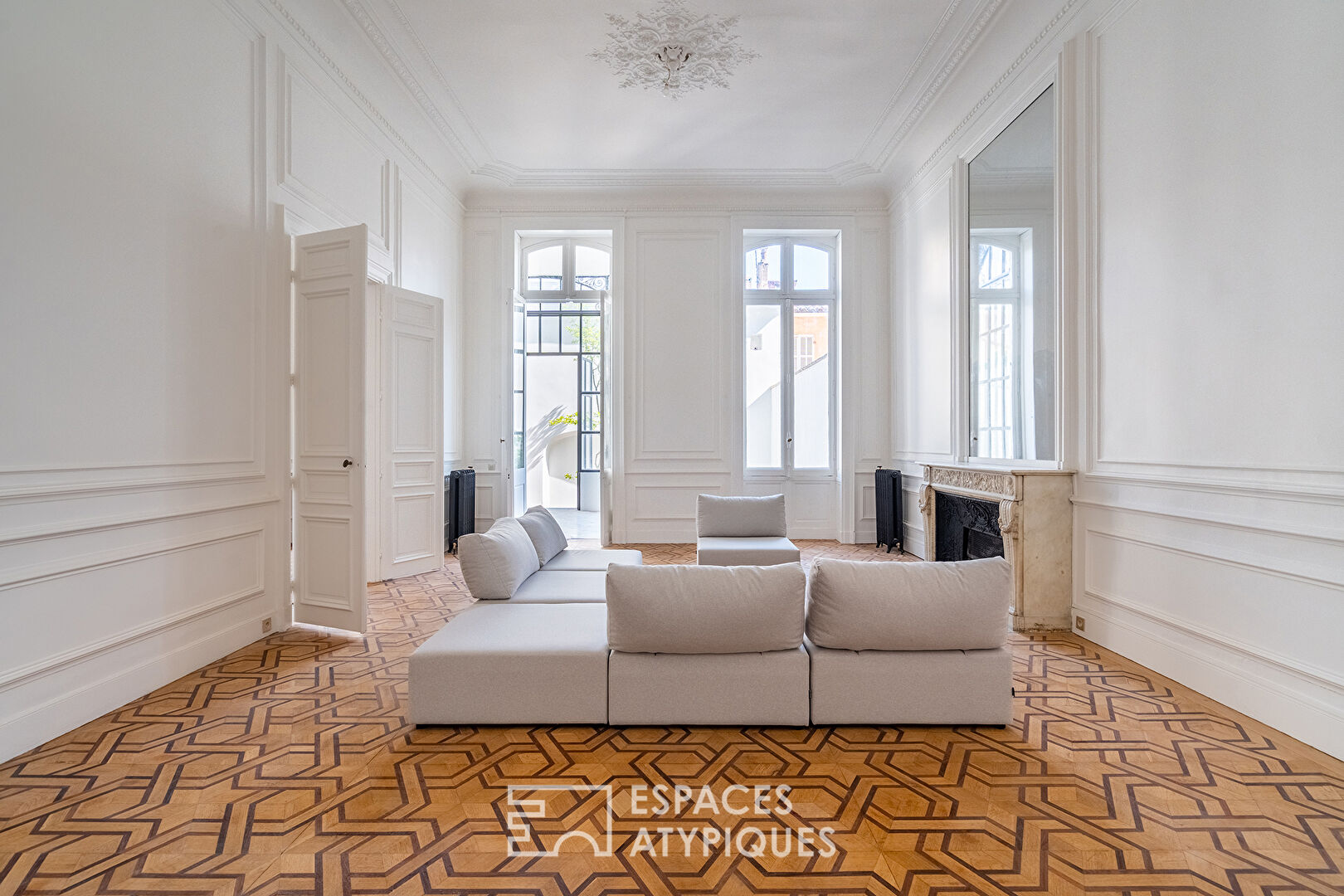 Duplex dans un ancien hôtel particulier