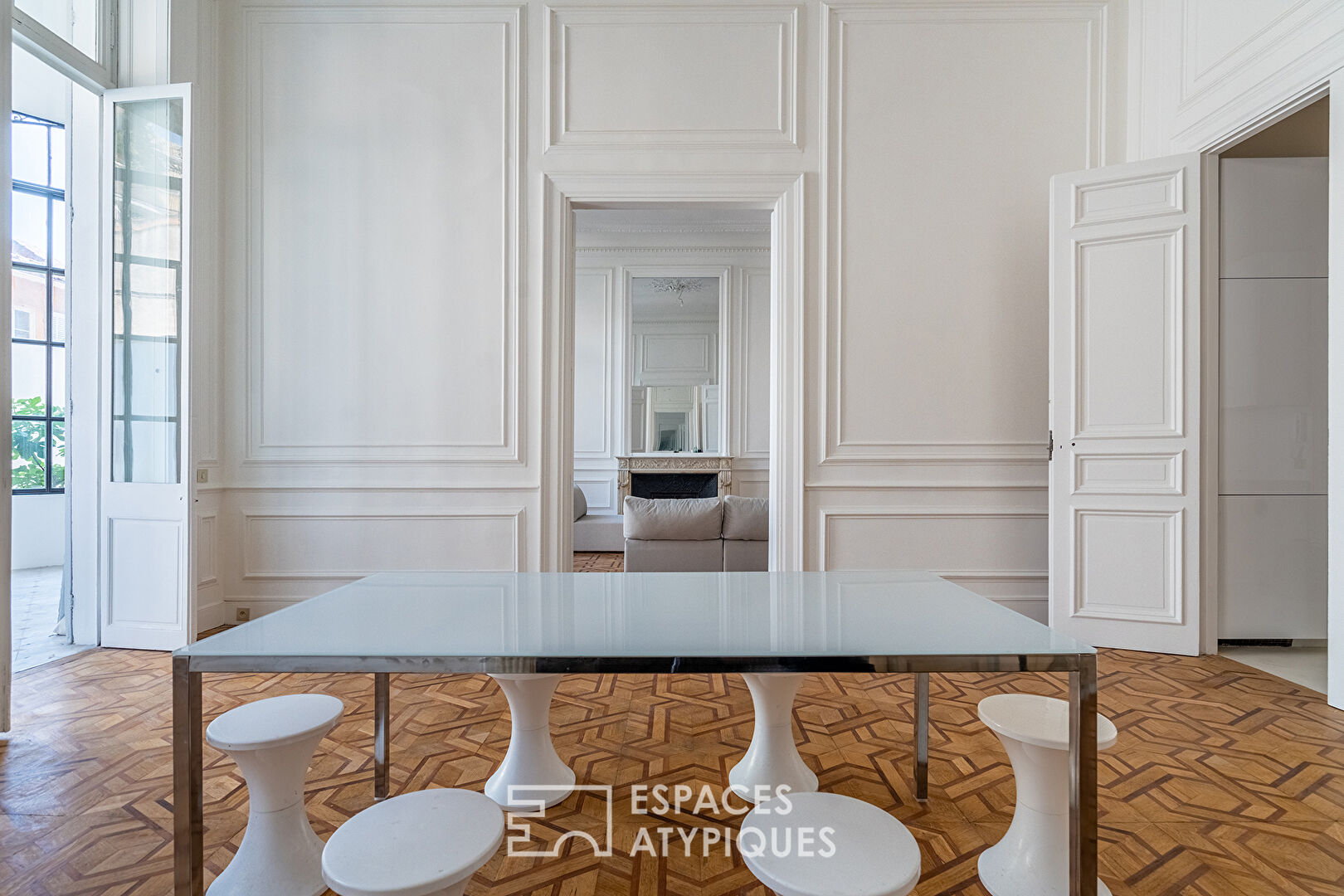 Duplex dans un ancien hôtel particulier