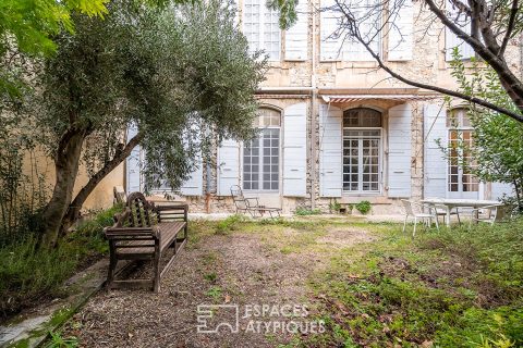 Appartement de caractère avec jardin