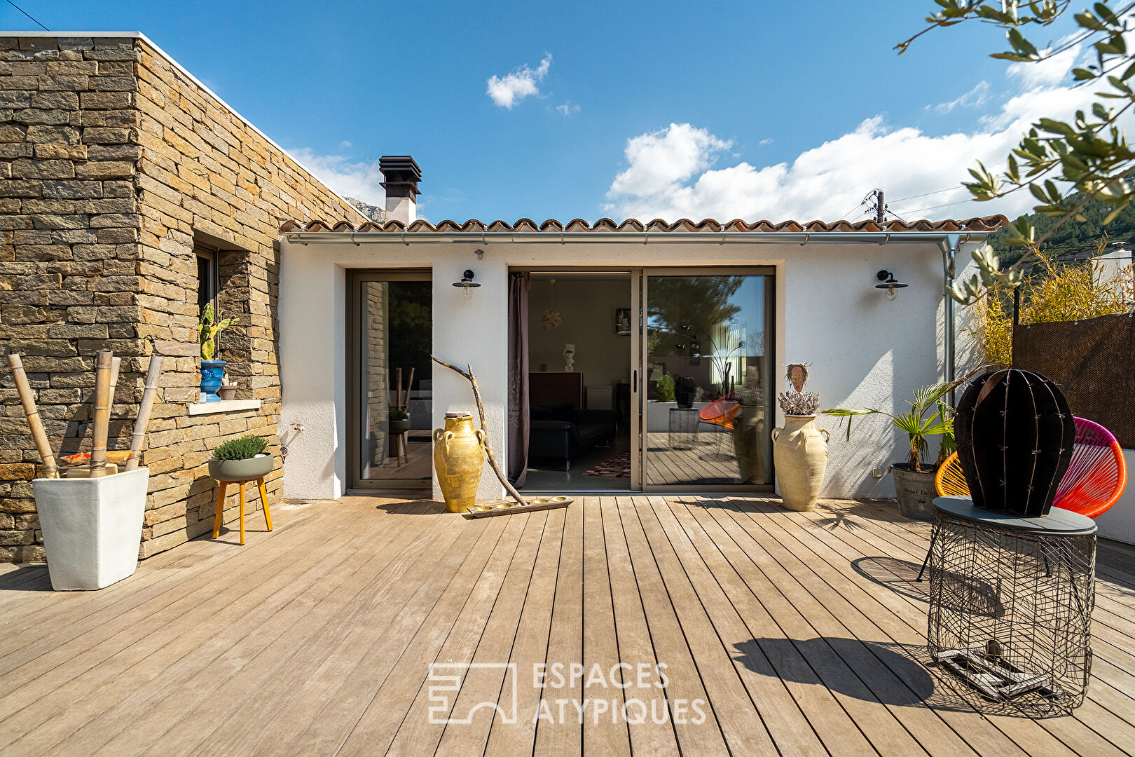Maison avec terrasse en lisière des Calanques