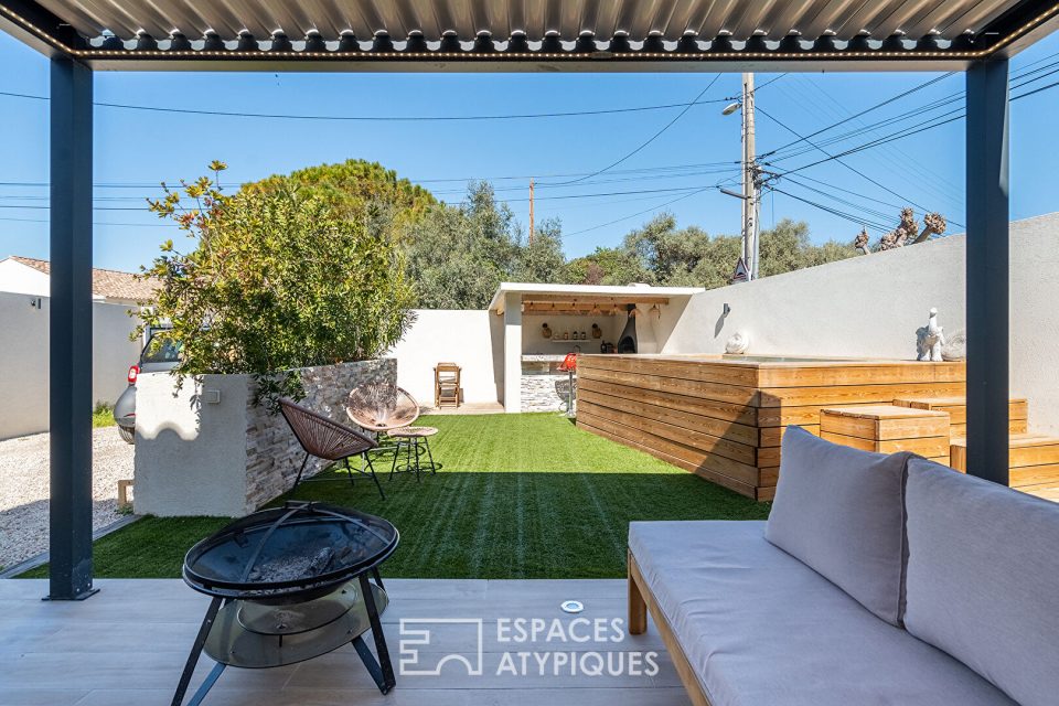 Maison rénovée avec exterieur