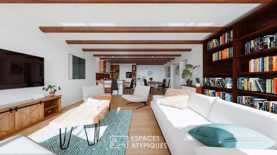 Appartement en duplex de 188m2