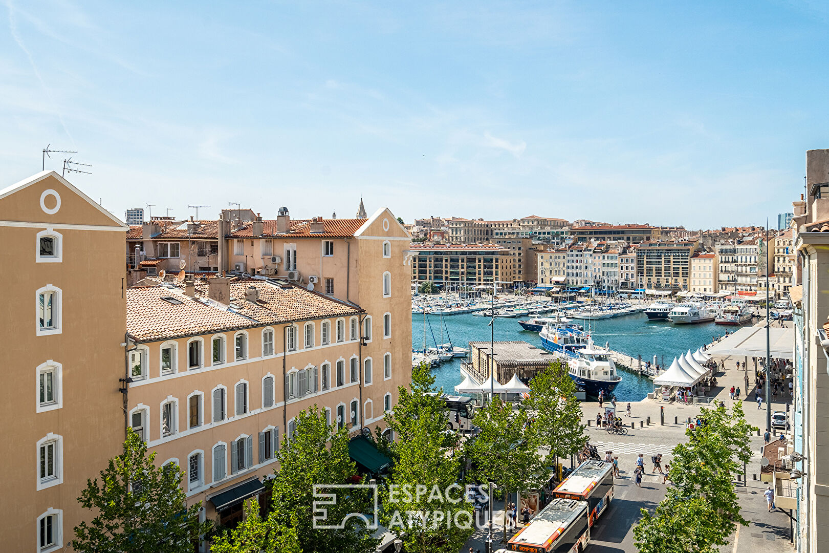 Loft bourgeois au Vieux Port
