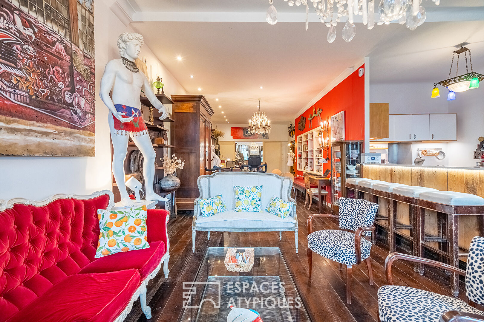 Loft bourgeois au Vieux Port
