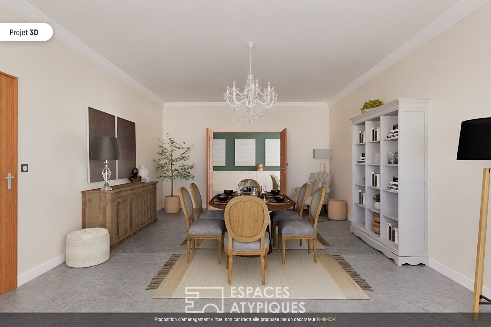 Propriété dans écrin de verdure