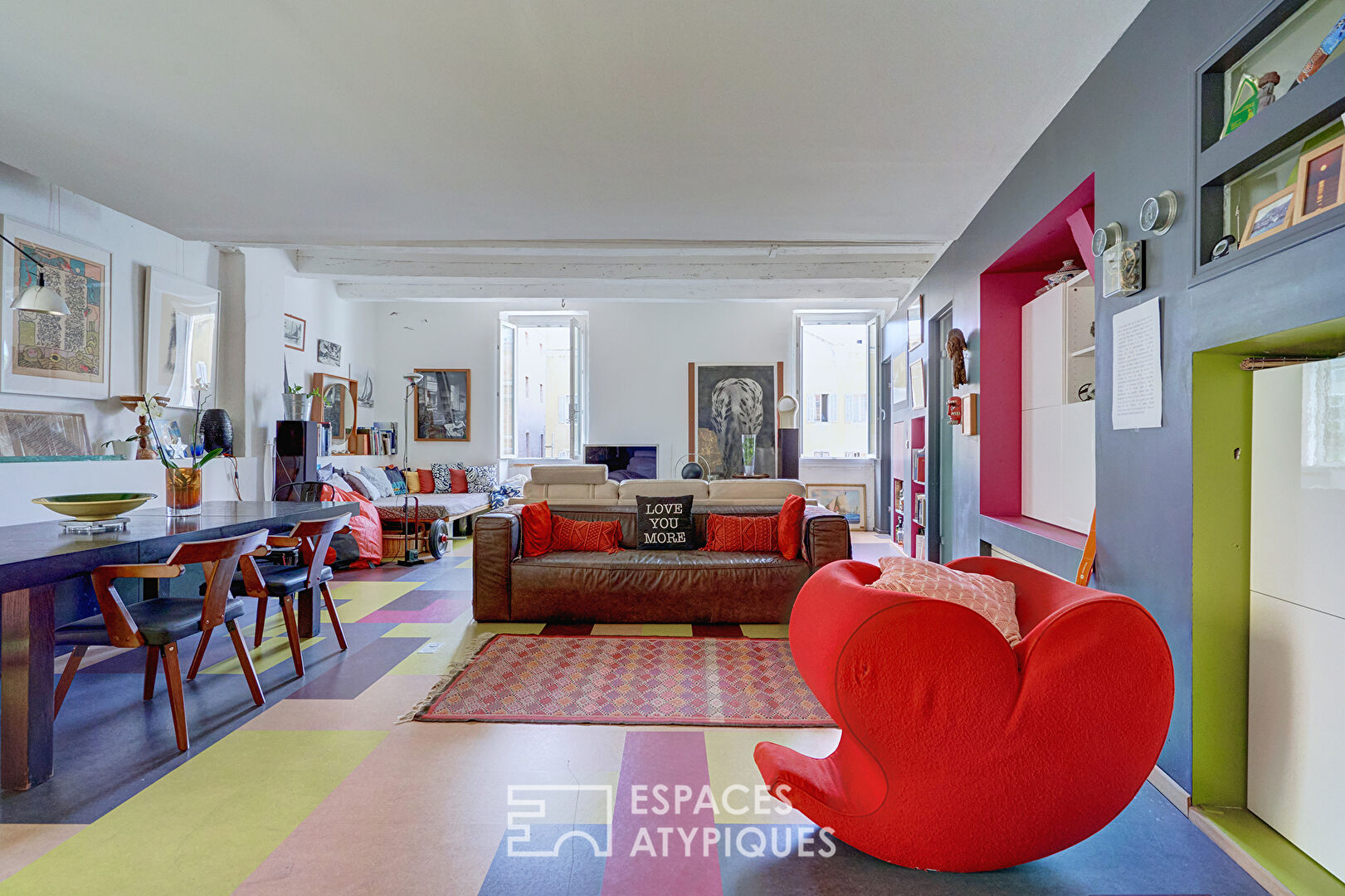 Appartement et dépendance dans un ancien couvent