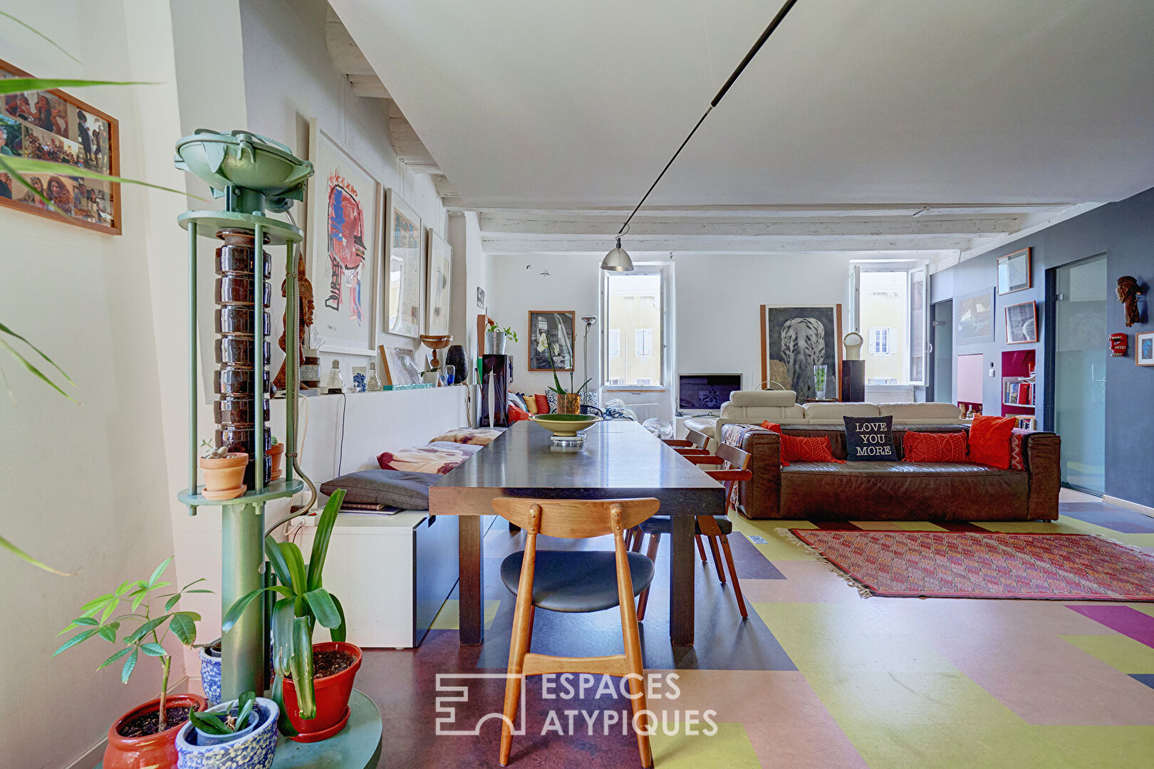 Appartement et dépendance dans un ancien couvent