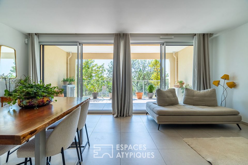 Appartement neuf avec extérieur