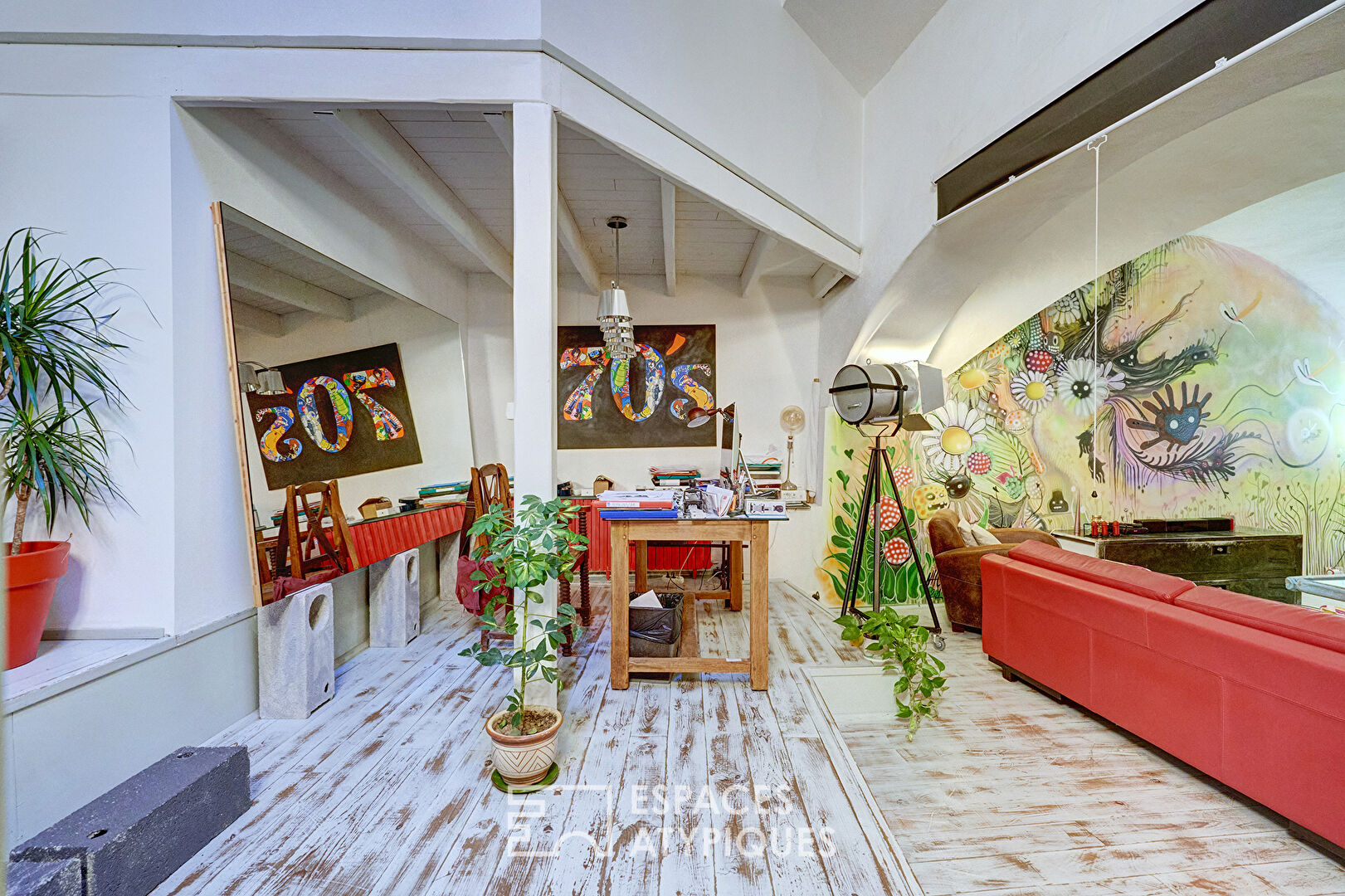 Loft with its vaults in the heart of Le Panier