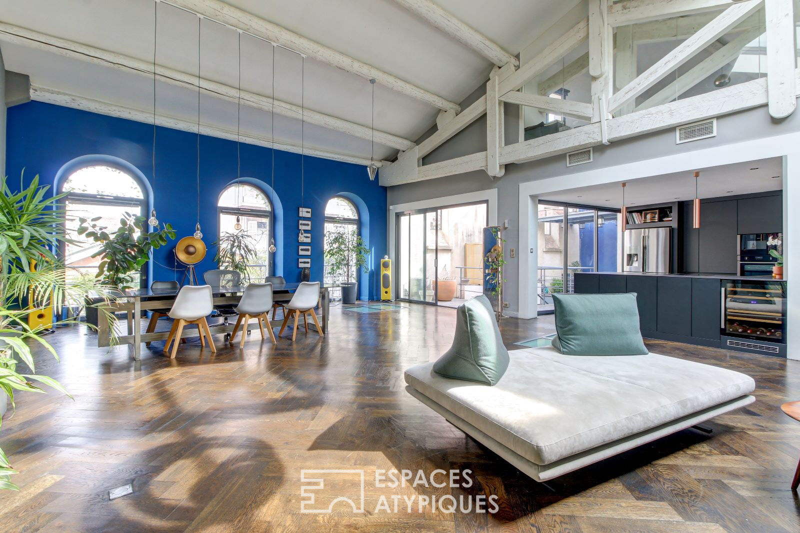 Duplex loft in a former factory