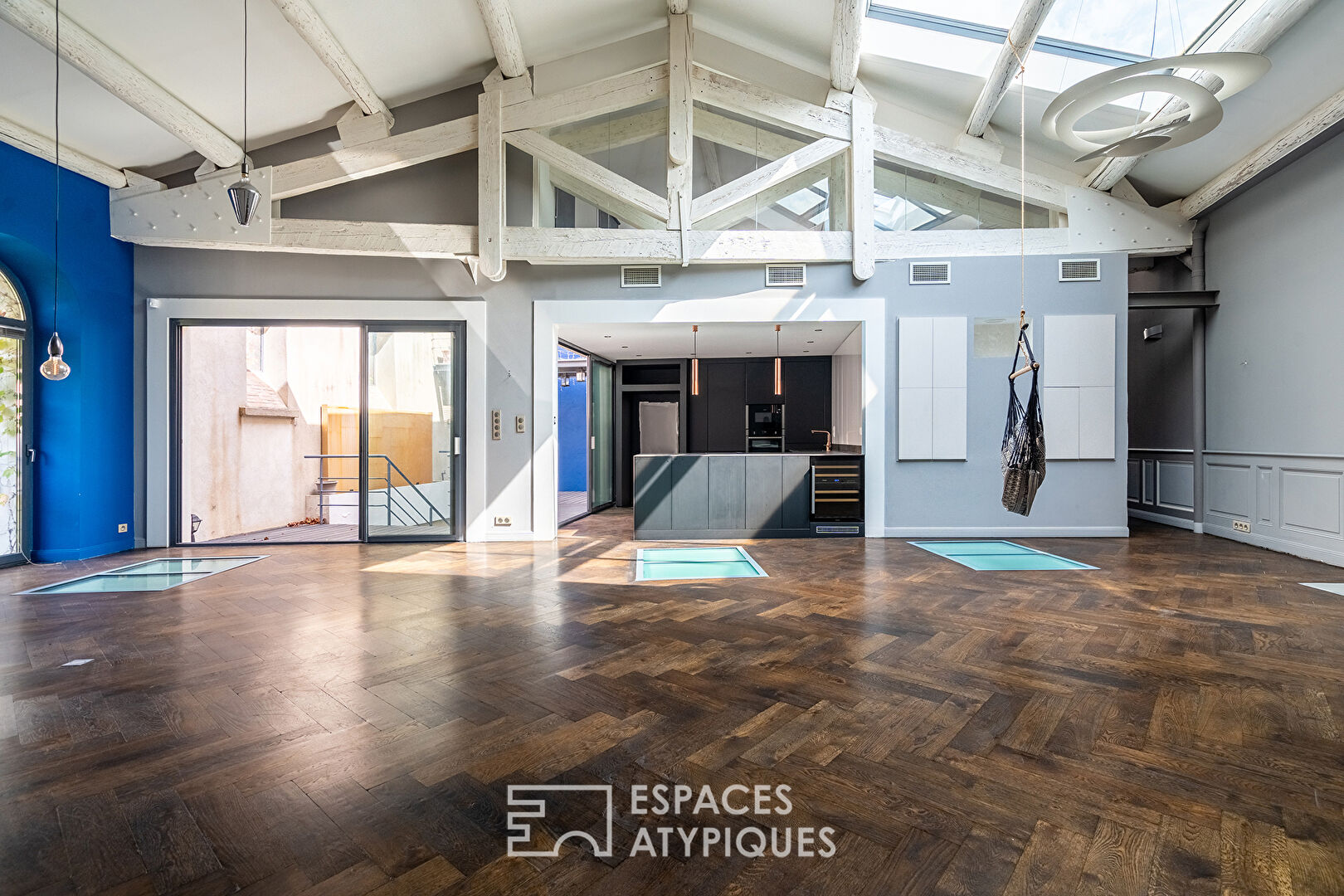 Duplex loft in a former factory