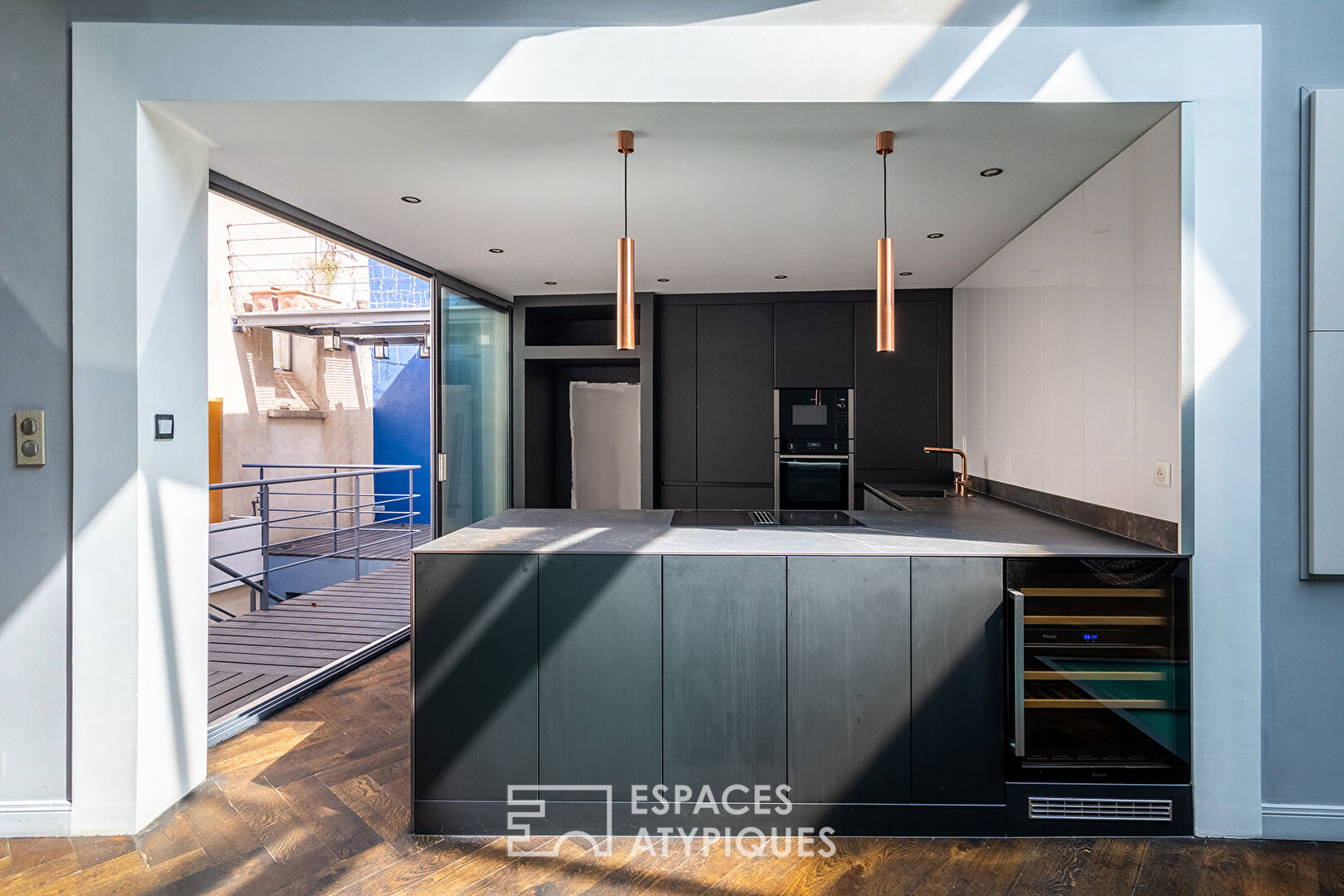 Duplex loft in a former factory