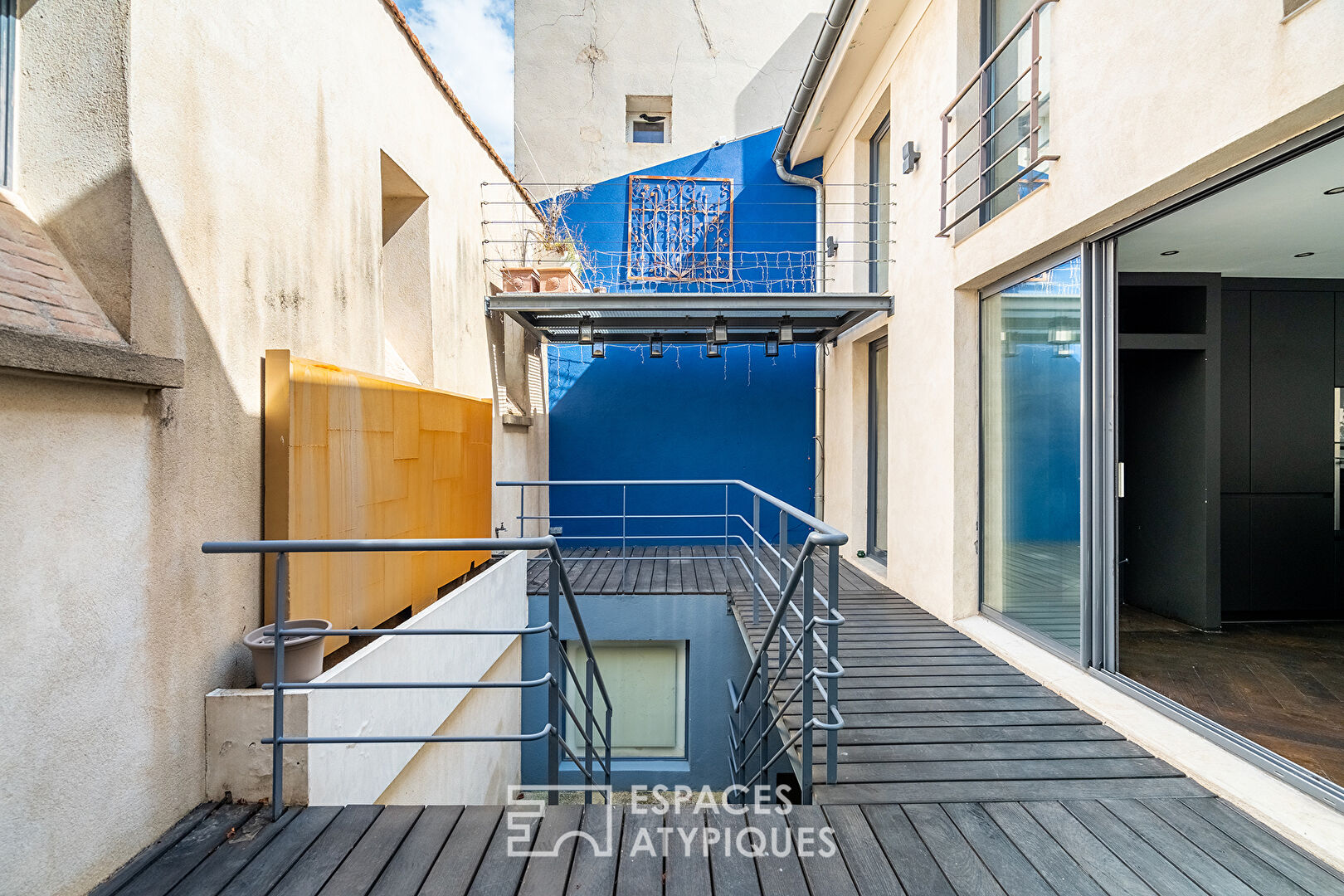 Duplex loft in a former factory