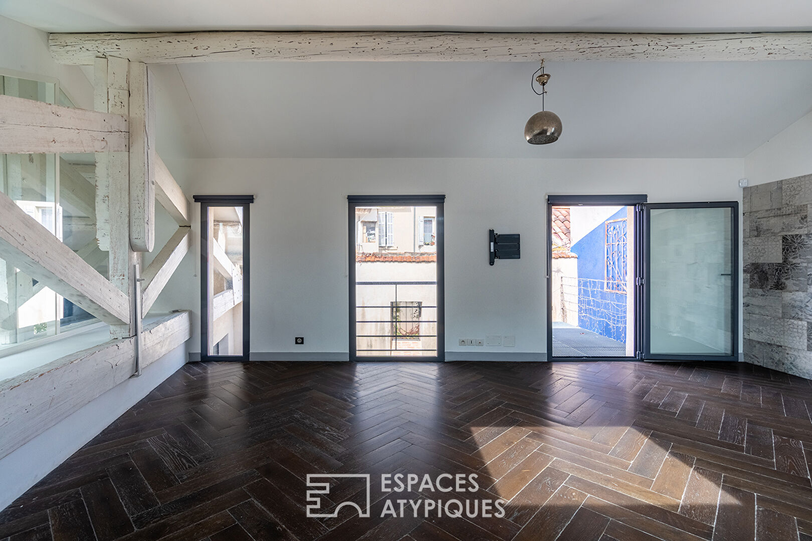 Duplex loft in a former factory