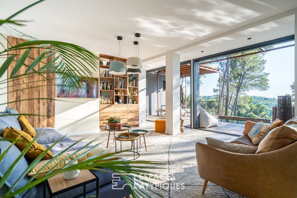 Villa d'architecte avec vue panoramique