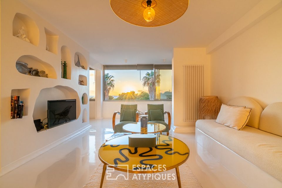 Appartement contemporain vue mer