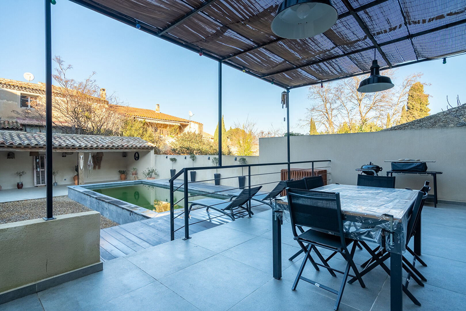 Village house with swimming pool