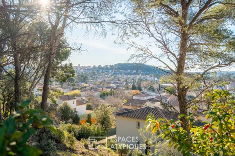Provençal house with view and swimming pool