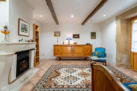 Village house with interior courtyard