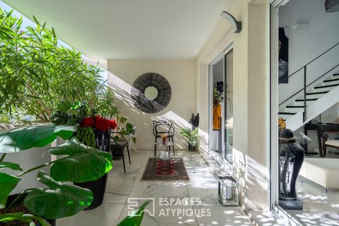 Renovated loft on the top floor
