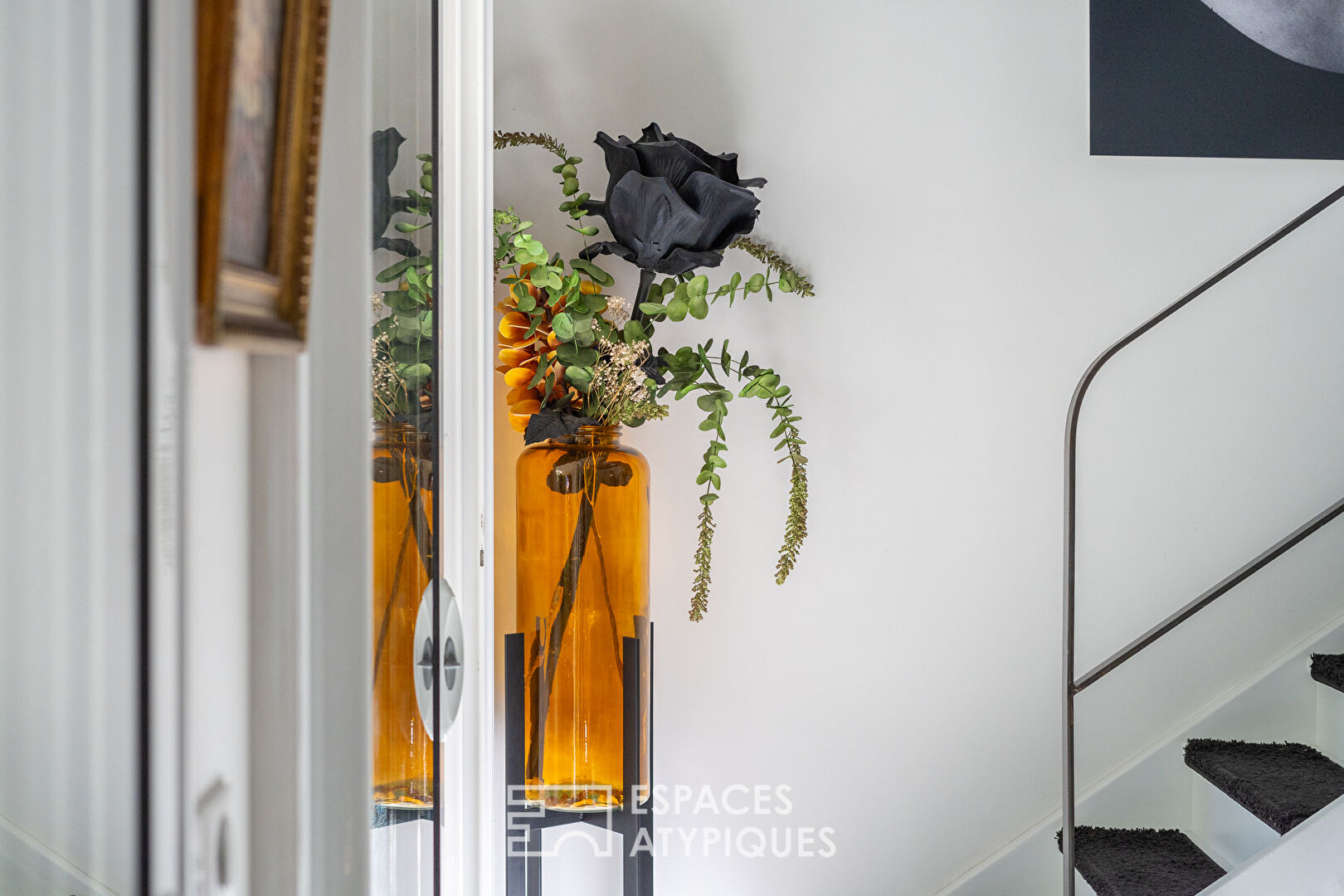 Renovated loft on the top floor