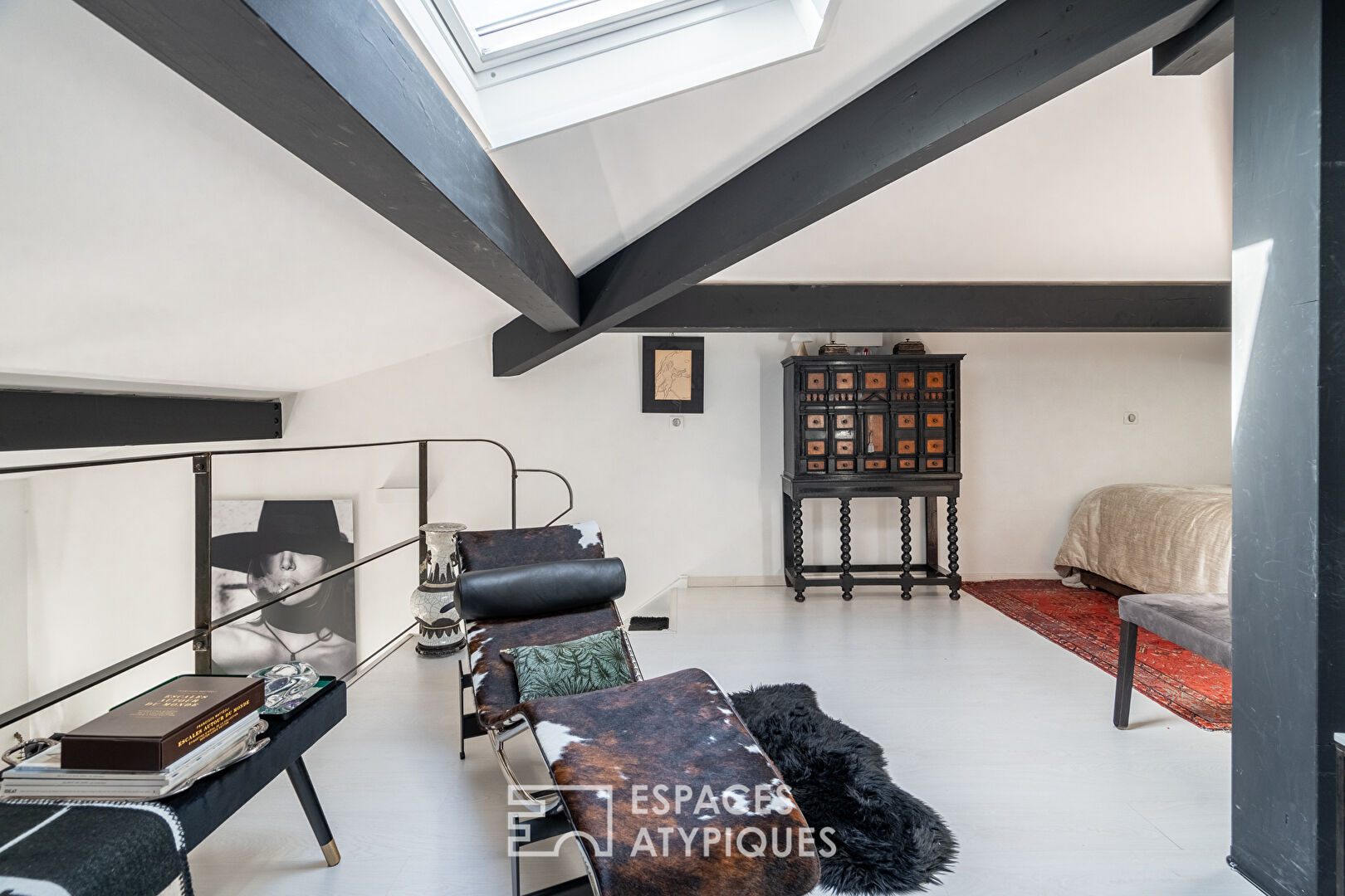 Renovated loft on the top floor